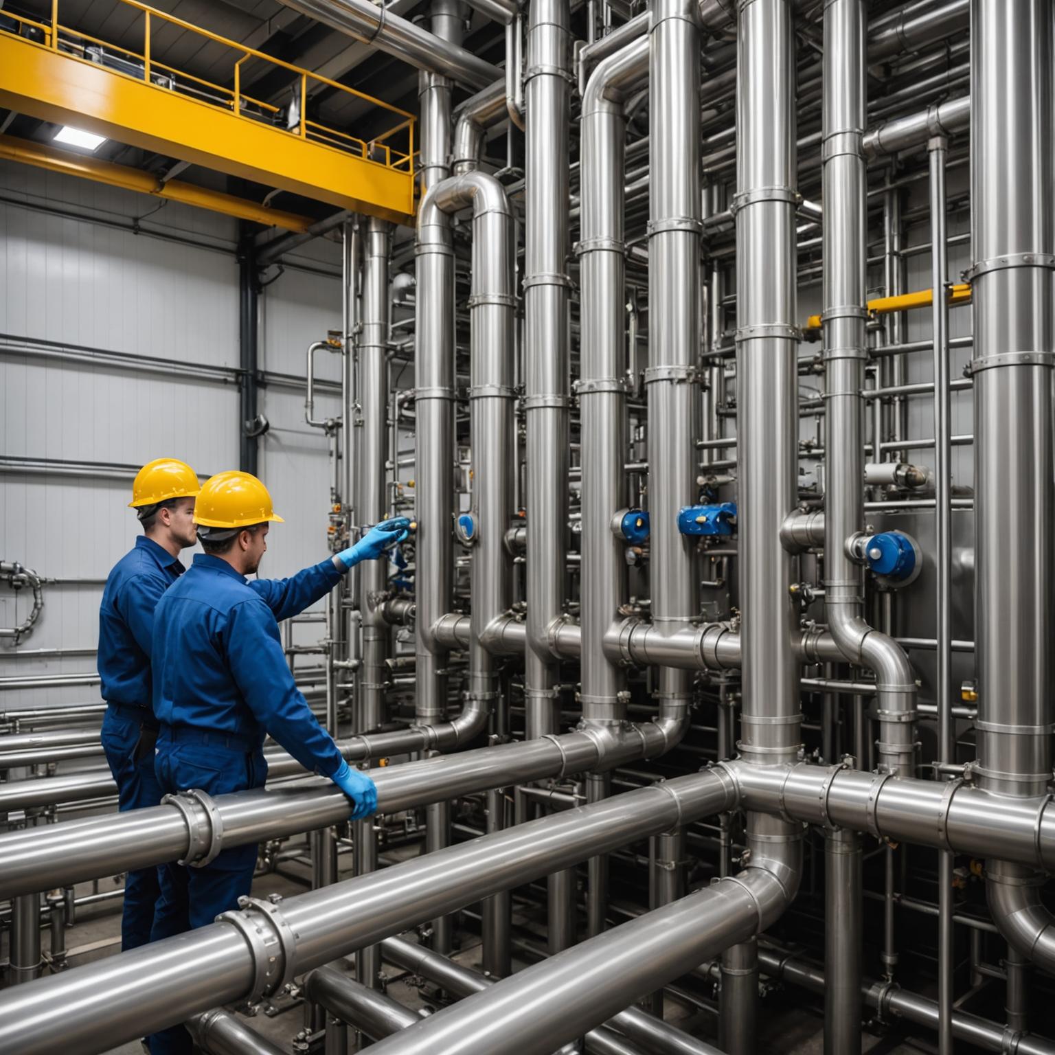 Mechanical pipe installation